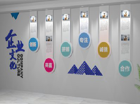 池州企业文化墙需要传递什么办公文化？