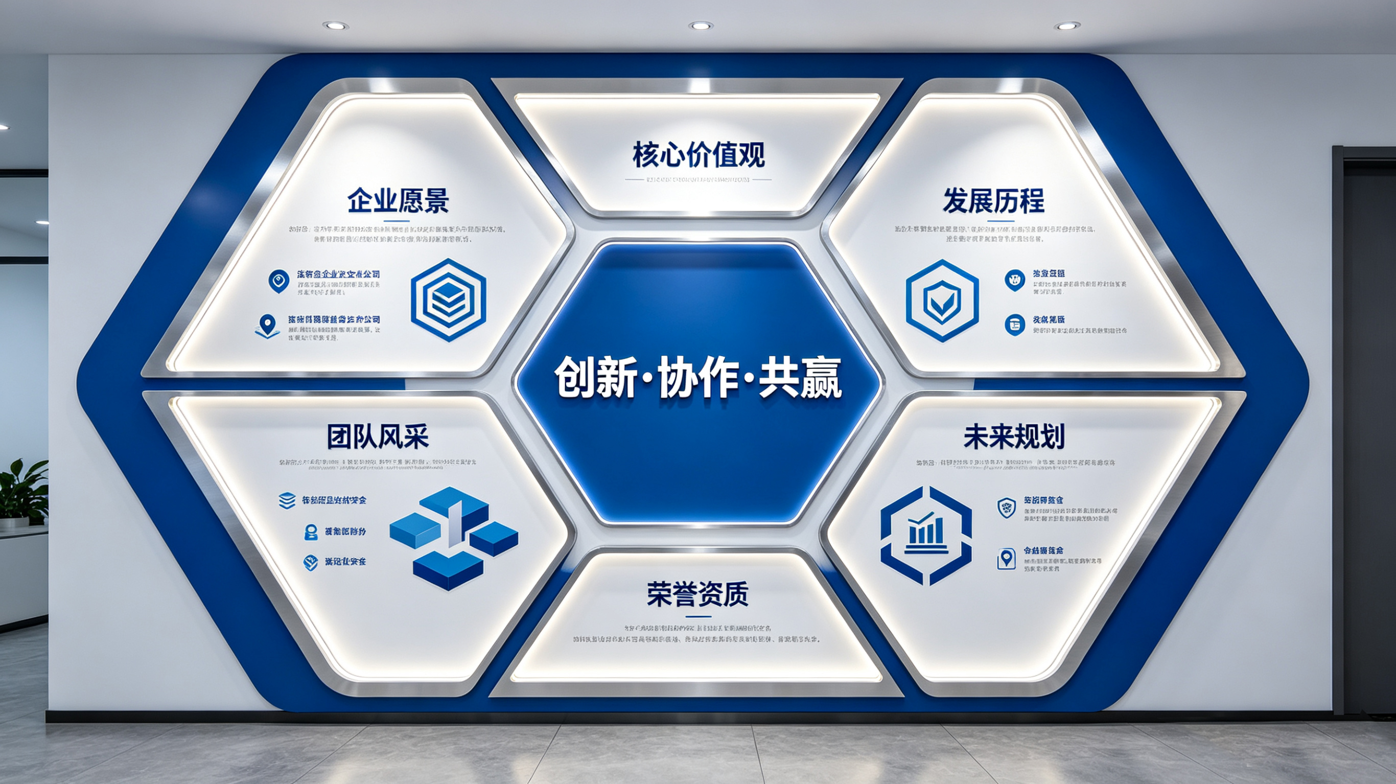 池州企业文化墙六边形避坑指南（新手常犯5个错误）